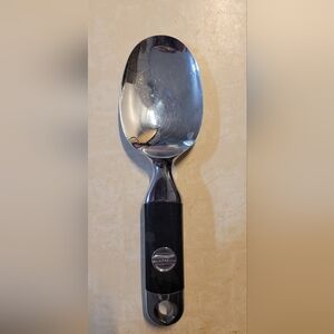 Kitchenaid Stainless Steel Ice Cream Scoop with Black Handle